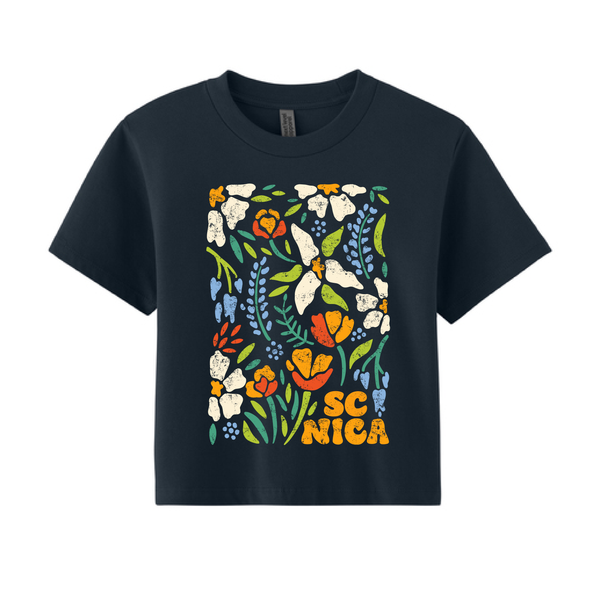 South Carolina NICA Flora Boxy Tee