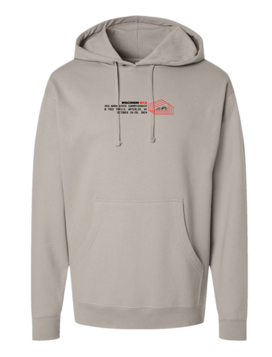 Wisconsin NICA Championship Midweight hoodies TC Screen Printing