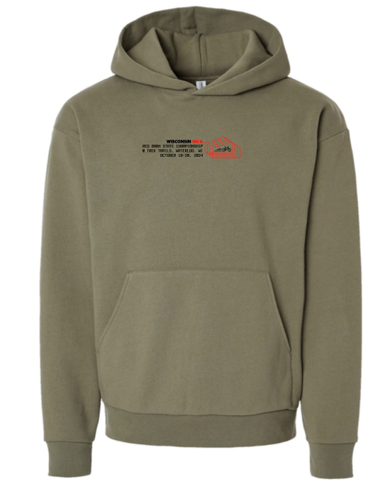 Wisconsin NICA Championship Heavyweight hoodies TC Screen Printing