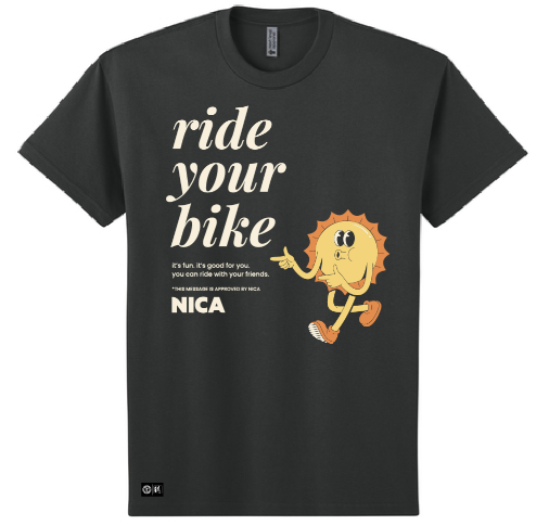 NICA Ride Your Bike Heavyweight Tee