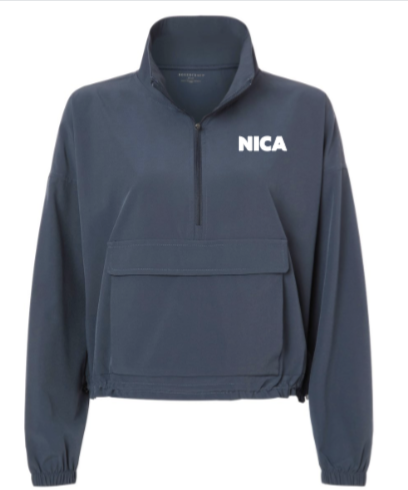 Women's NICA Long Sleeve Stretch Woven 1/4 Zip Pullover