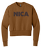 NICA Heavyweight Crop Crewneck Sweatshirt