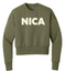 NICA Heavyweight Crop Crewneck Sweatshirt