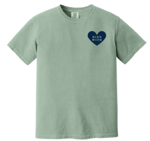 NICA Vintage Heart "Ride With" Tee