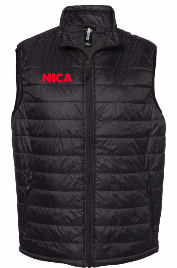 Men's NICA Embroidered Puffer Vest