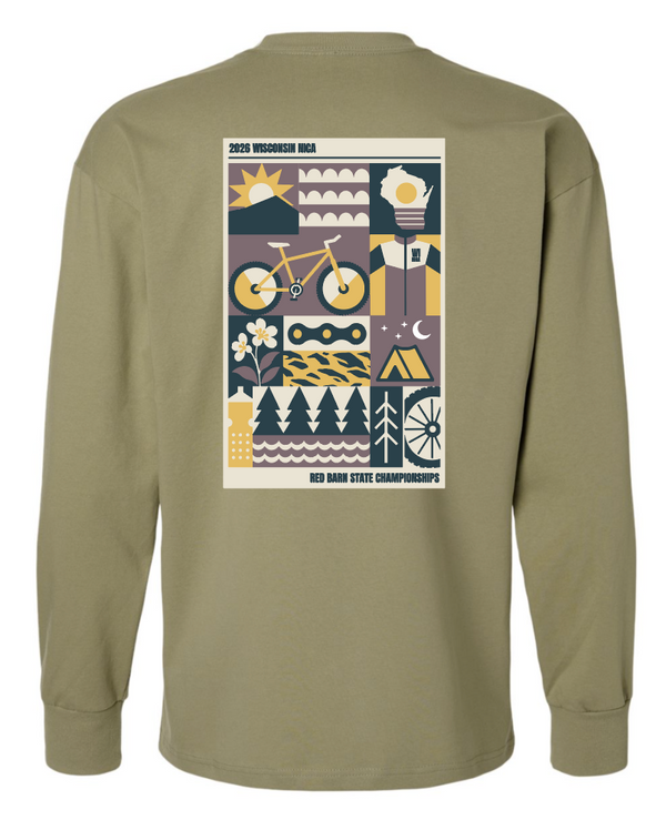 Wisconsin NICA State Championships 2026 Long Sleeve Tee