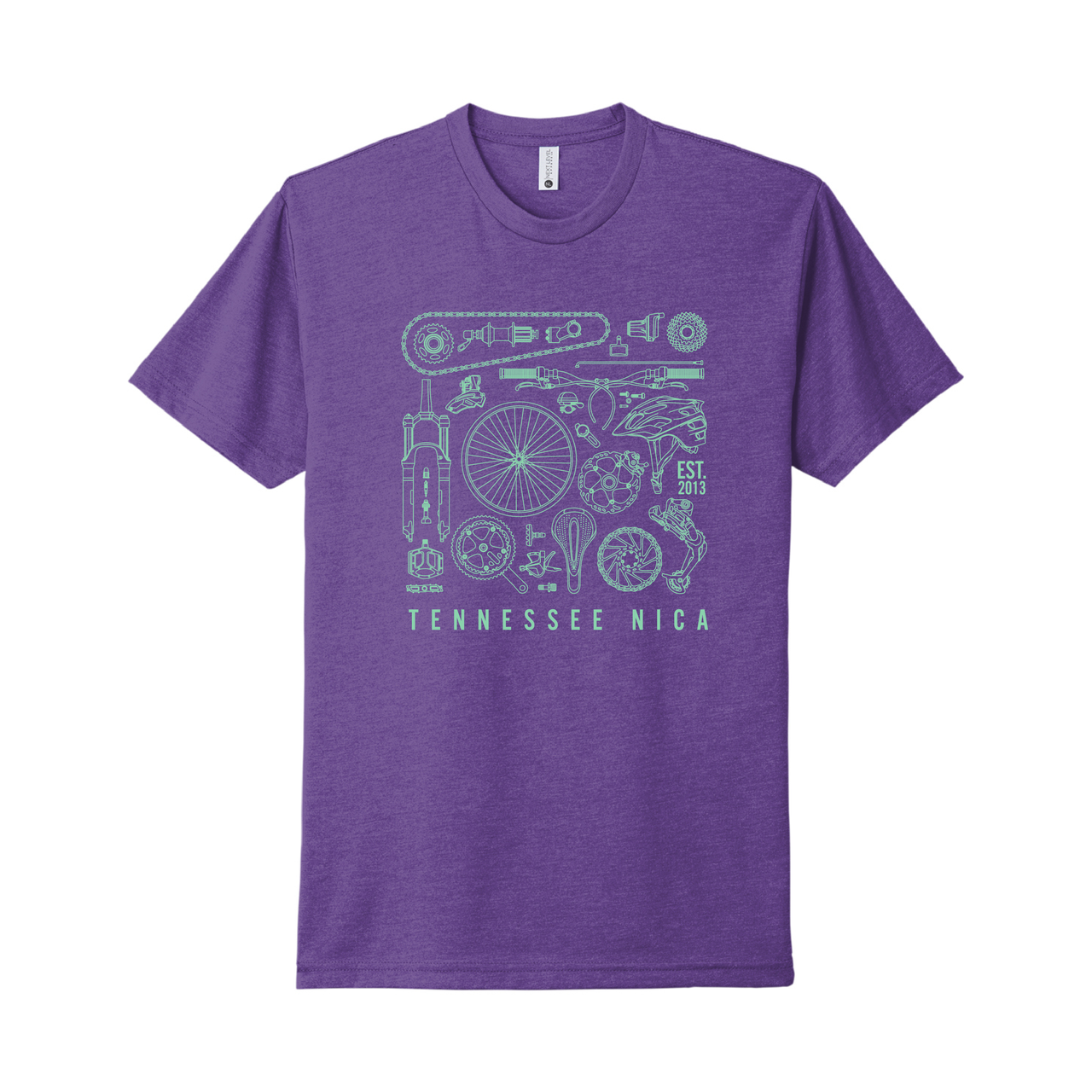 Tennessee NICA Bike Parts Tee