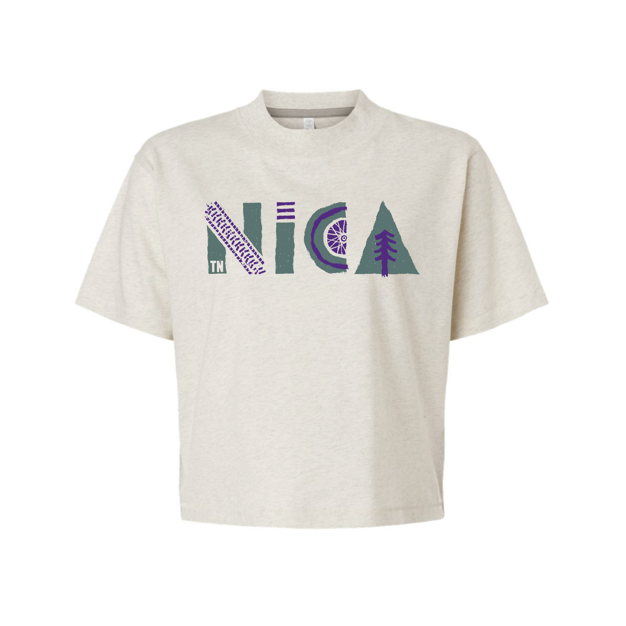 Tennessee NICA Tracks & Spokes Boxy Tee