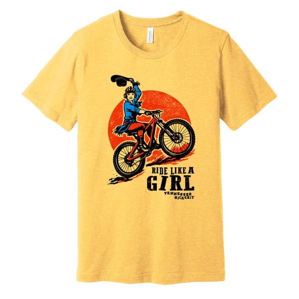 Tennessee NICA Ride Like a Girl Tee
