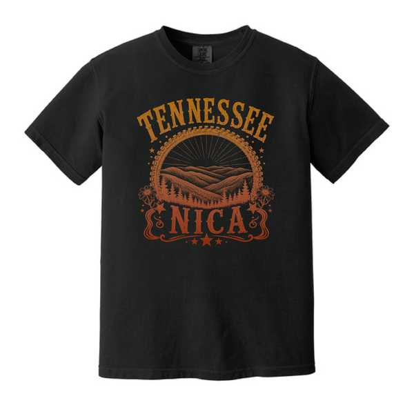 Tennessee NICA Cross-Country Concert Gradient Tee