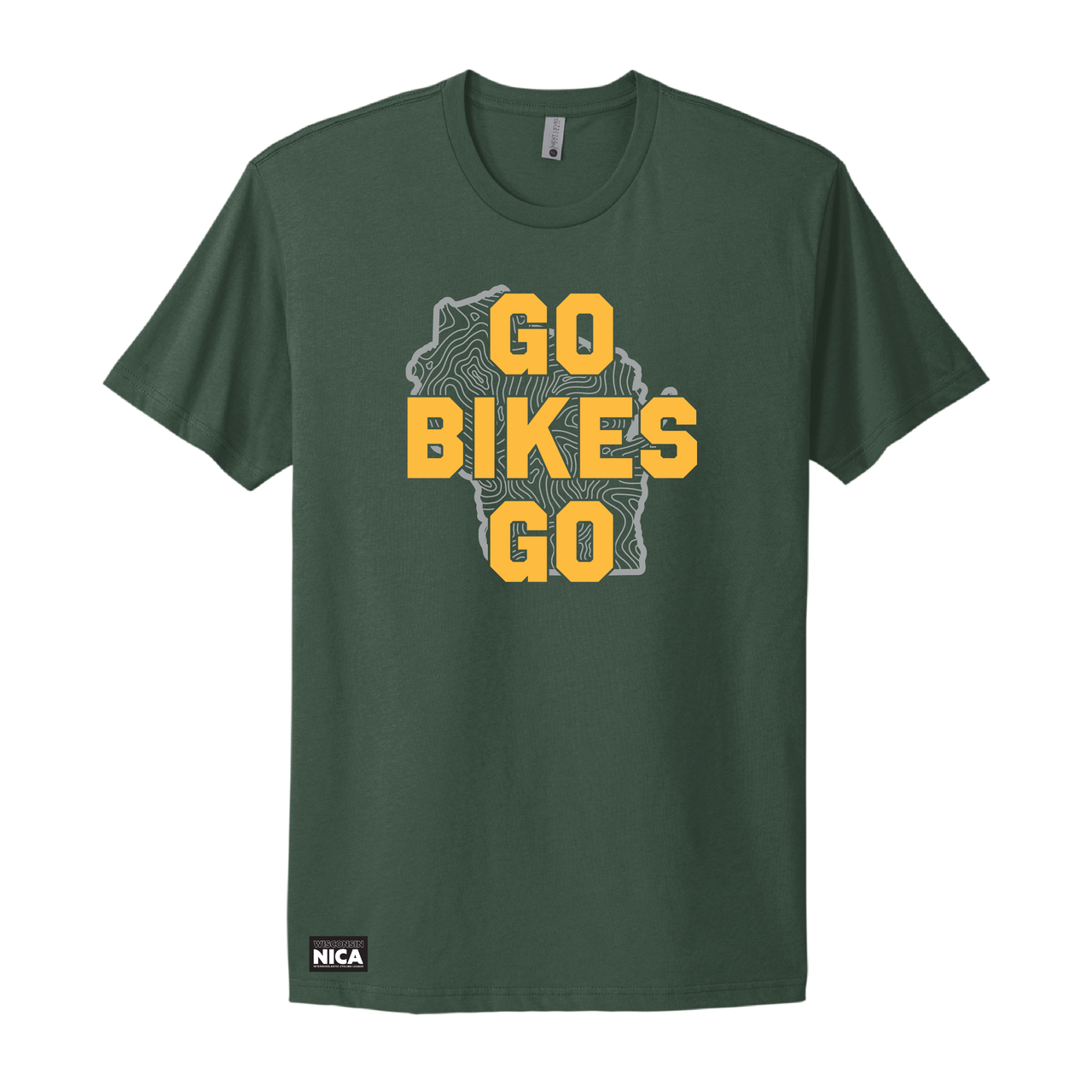 Wisconsin NICA Go Bikes Go Tee