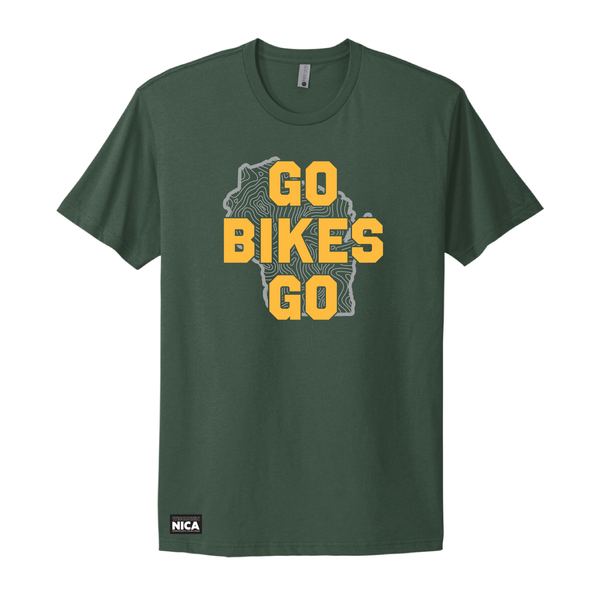 Wisconsin NICA Go Bikes Go Tee