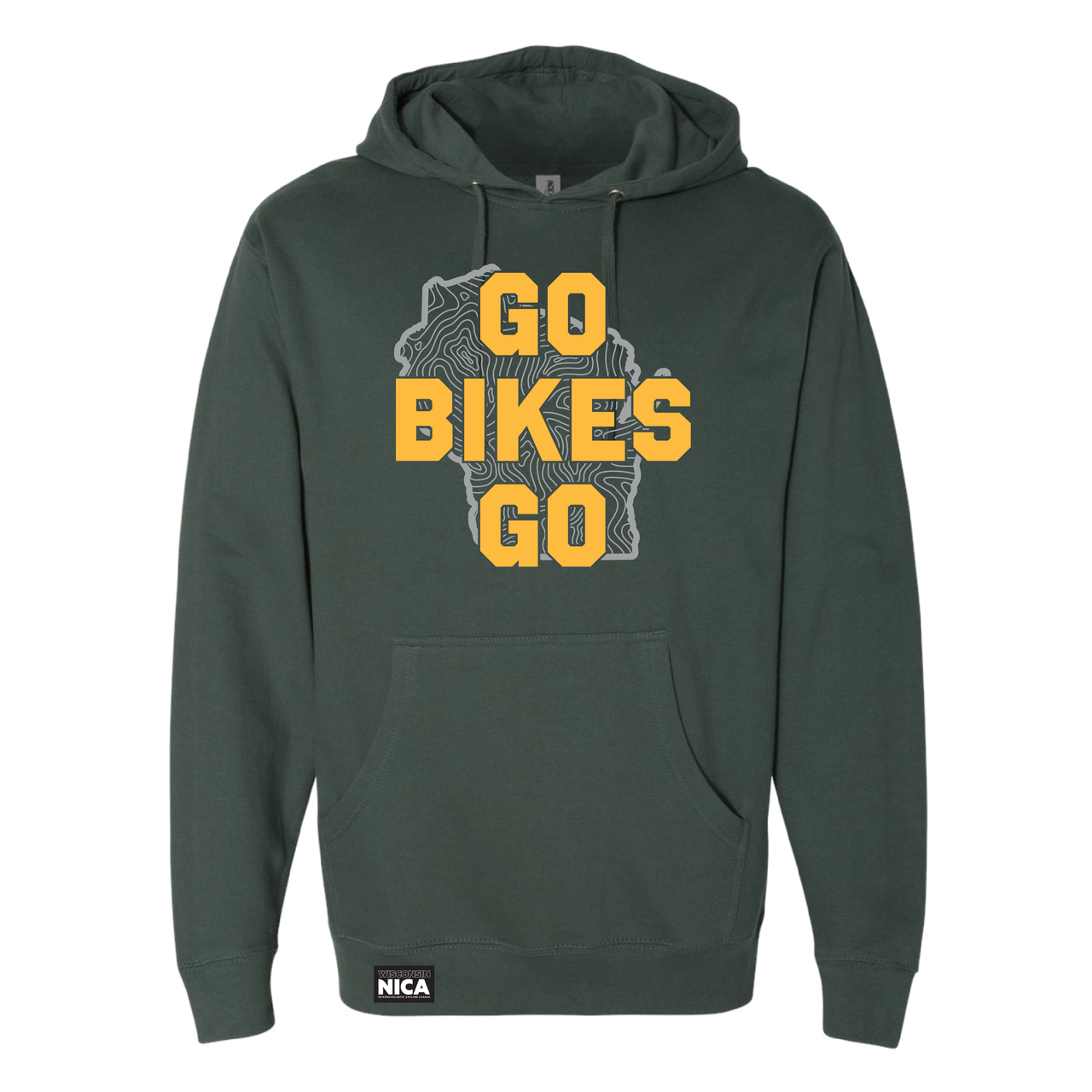 Wisconsin NICA Go Bikes Go Hoodie