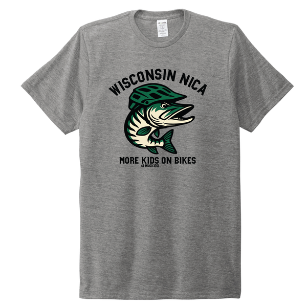 Wisconsin NICA More Muskies on Bikes Tee