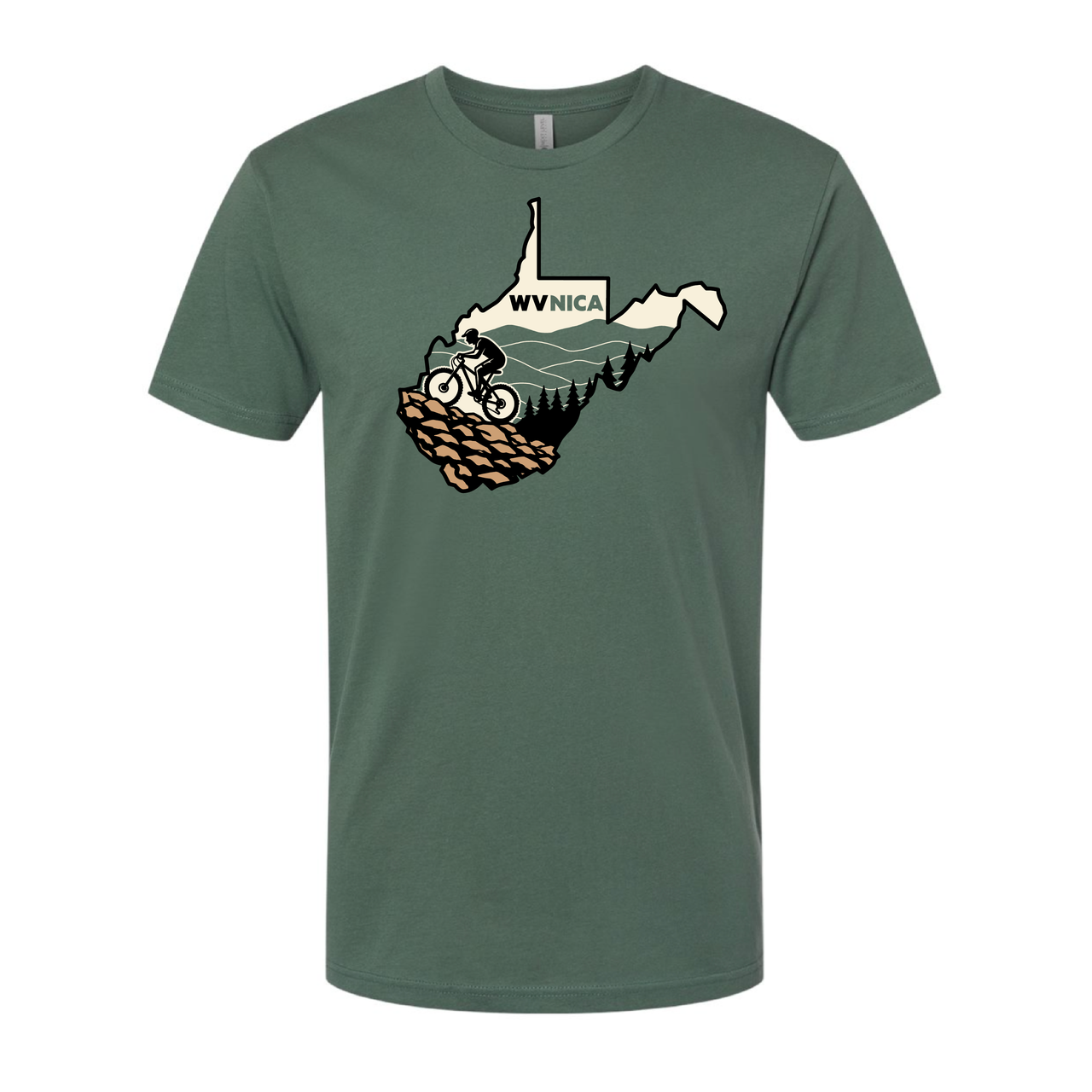 West Virginia NICA The Climb Tee