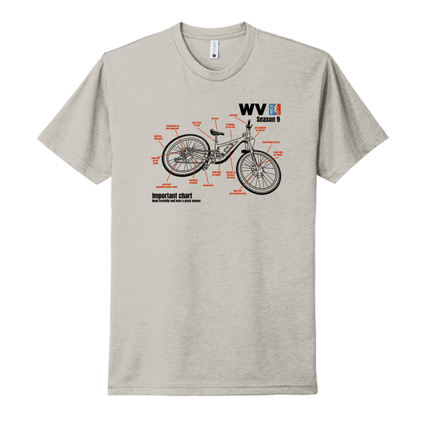 West Virginia NICA Official 2026 Season Tour Tee