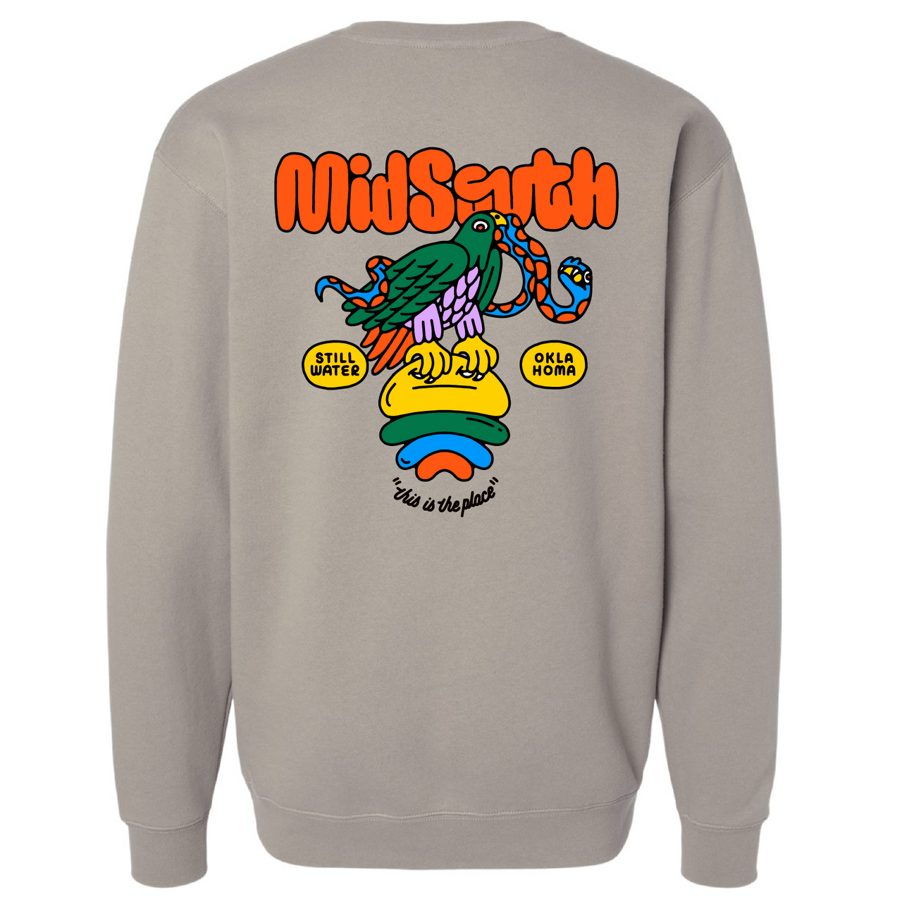 MidSouth Bird+Snake Crewneck Sweatshirt