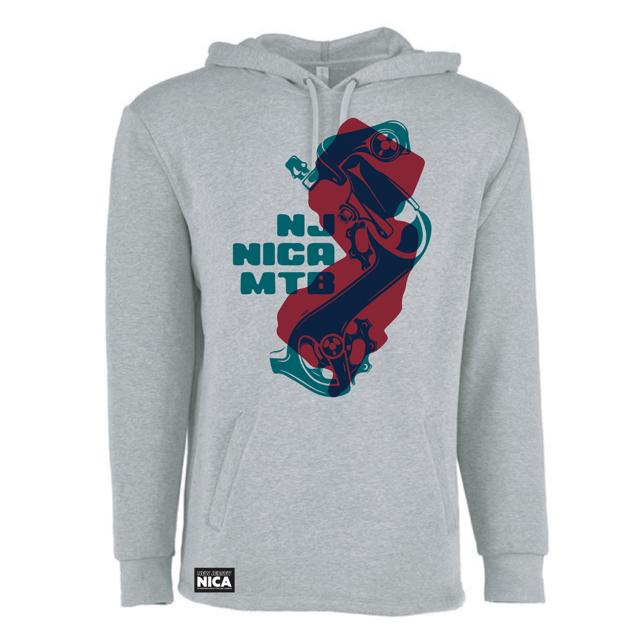 New Jersey NICA Derailleur State Hoodie